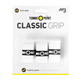 Surgrips Tennis-Point Classic Grip weiß 3er